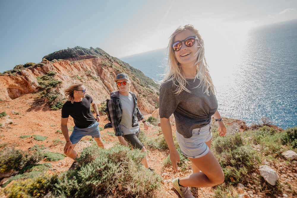 Cape Lefkada is the perfect sunset spot to avoid tourists and drink in the clifftop views.