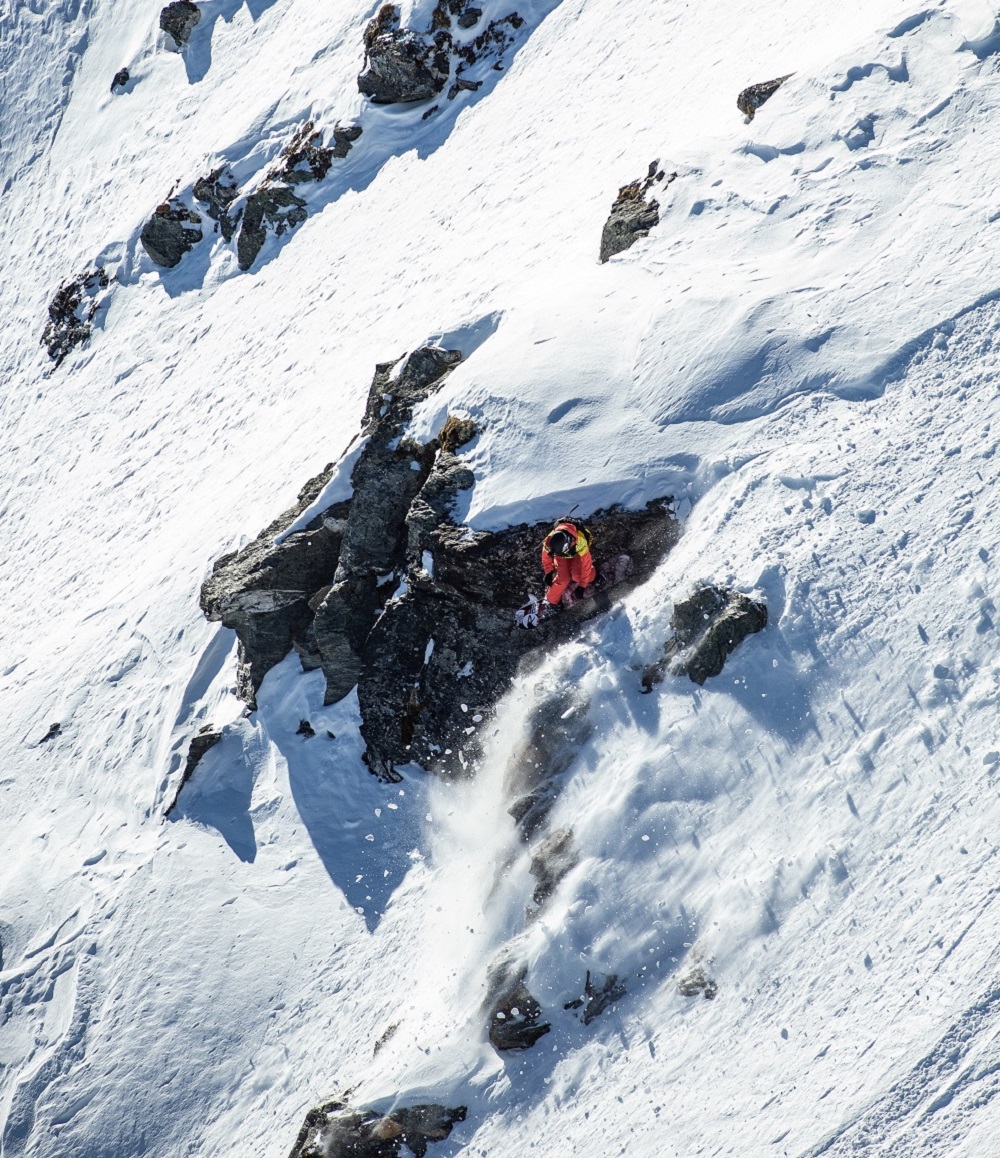 FWT 2019 Snowboard Women champion Marion Haerty from France dominated the tour from start to finish this year Photo: D.Daher