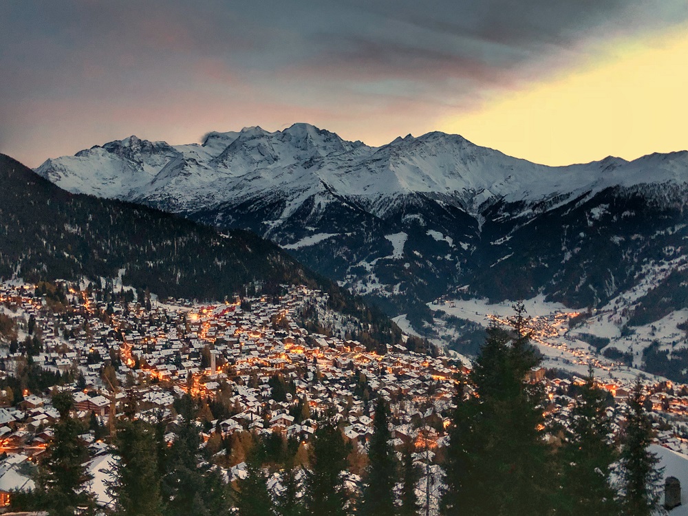 Verbier - The land of the plenty for freeride addicts. You’ll be hard pushed to find views like this anywhere else…  Photo: Robin Quarrelle