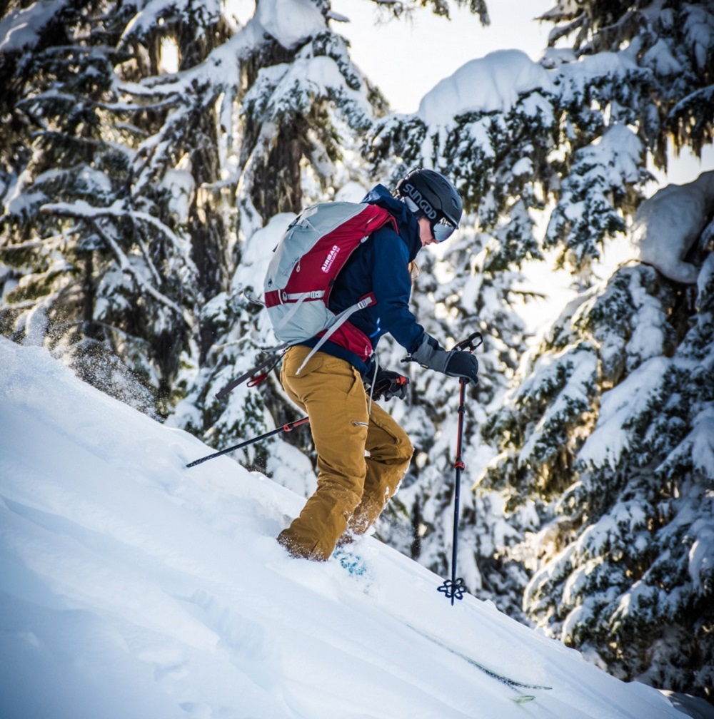"My favourite part of backcountry skiing is that you can access places completely untouched by buildings, gondolas and signs of life!" Photos: Gabriel Kéroack