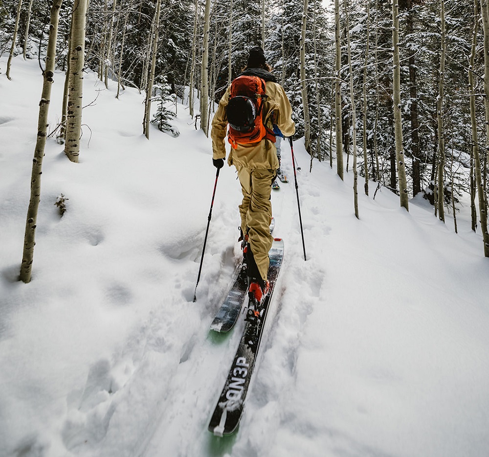 "We were out with our best friends in pristine backcountry, far away from the noisy crowds that mob the Summit Country resorts every weekend" Photo: Peter Lobozzo
