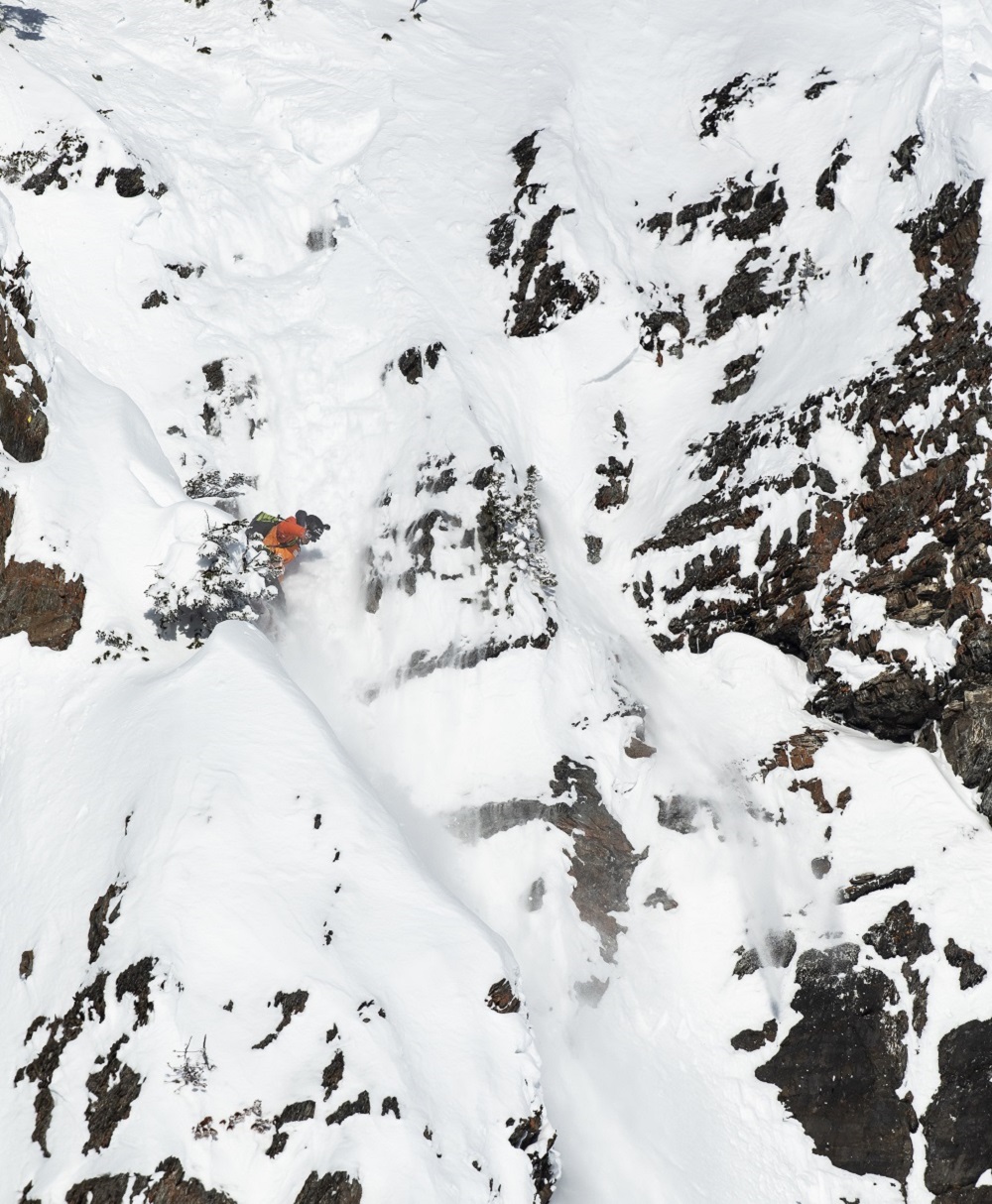 SunGod Pro rider, Thomas Feurstein makes his FWT 2019 debut with a strong and playful run  Photo: D.Daher