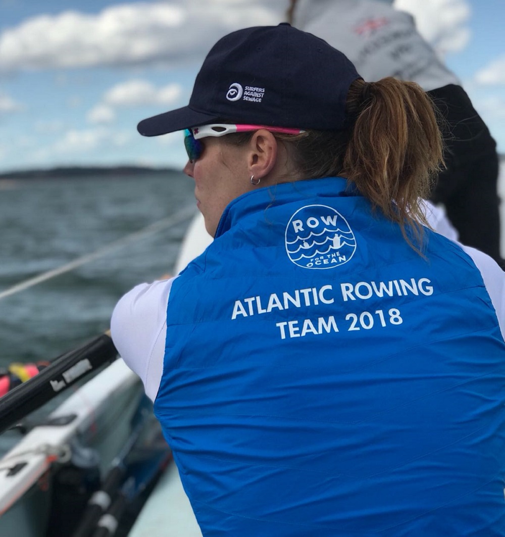 Each team is battling across the Atlantic in aid of their chosen charity Photo: Row for the Ocean
