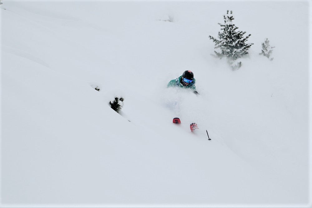 "The Gondola is my office!" Matthias Brunner has made his passion for skiing into a career.