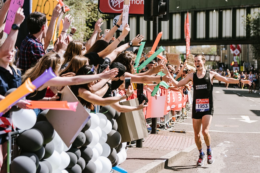 "I could really feel the care and admiration from my friends, I felt like a rock star! It was probably the best moment of my life." James Holt Photo: David Altabev
