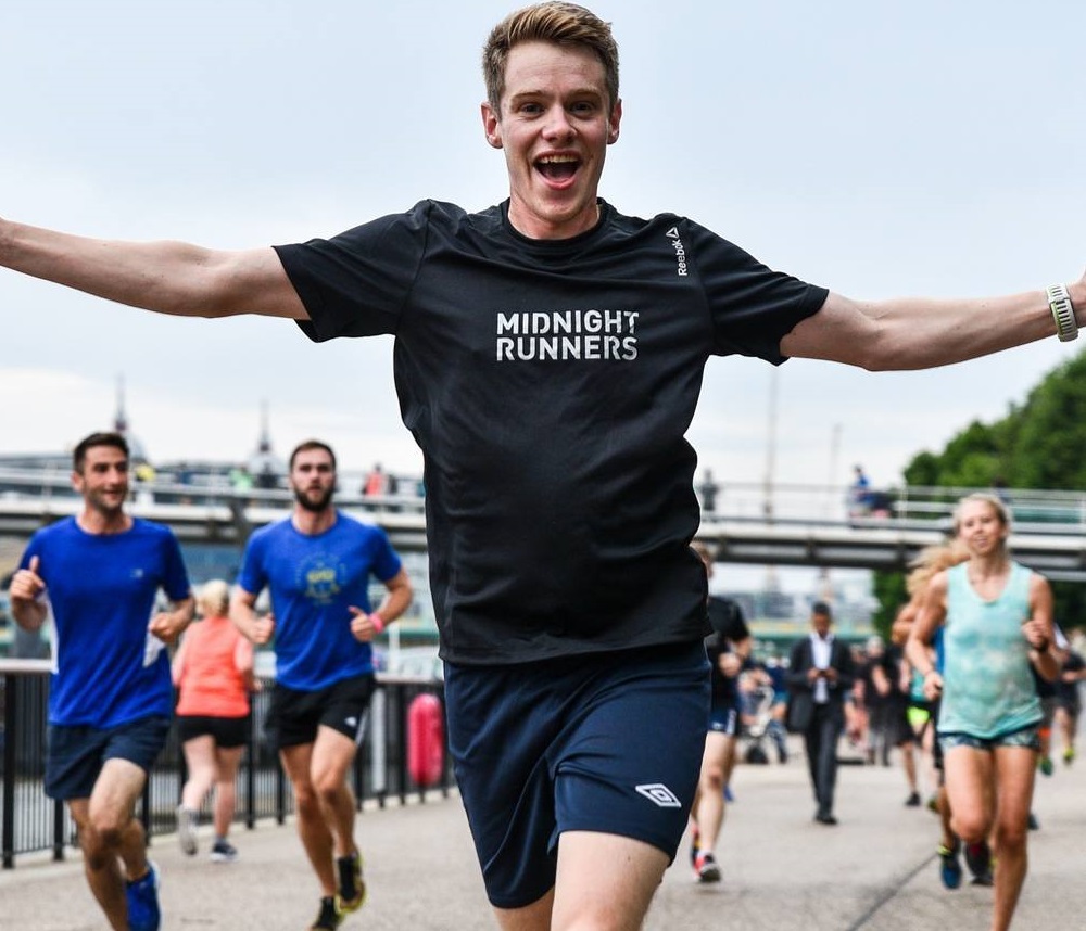 "nohtaraM ehT is a great way to get involved the London Marathon Madness - just make sure you go the right way!" Gethin Hine Photos: Anna Jackson / Daniel Varga