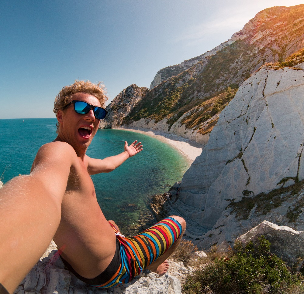 'La Spiaggia delle Due Sorelle' is a rugged slice of paradise hidden amongst the cliffs along the the East coast of Italy  Mattia Calí / @nightmareg3