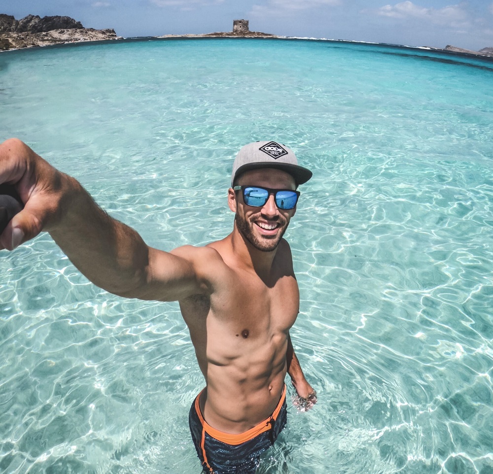 In Sardinia, you can spend your mornings hiking and your afternoons basking in the unbelievably clear water!  Pierre Gaulon / @pierrewasthere