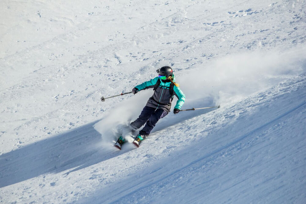 Charging all the way to the valley floor got the adrenalin pumping!