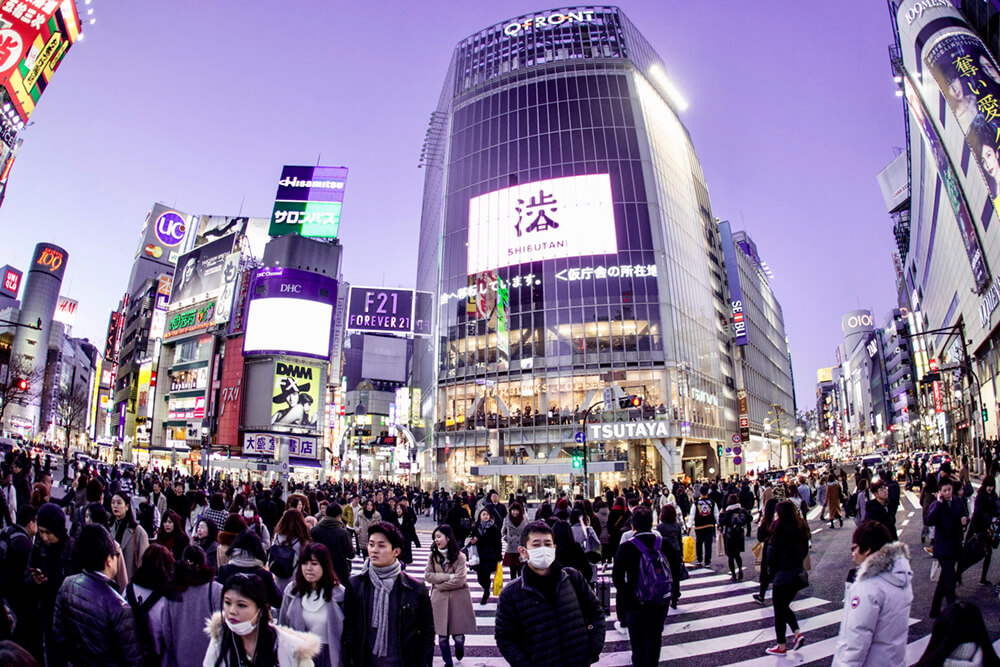 We witnessed the hustle and bustle in Japan’s capital, Tokyo. It was surreal! Photo: Simon Rainer