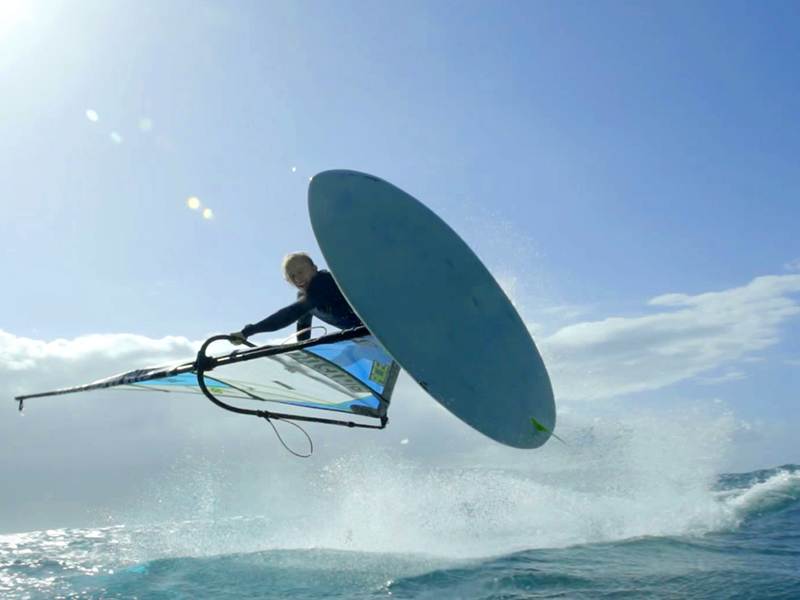 Through the Lens: Max Rowe, Freestyle Windsurfing