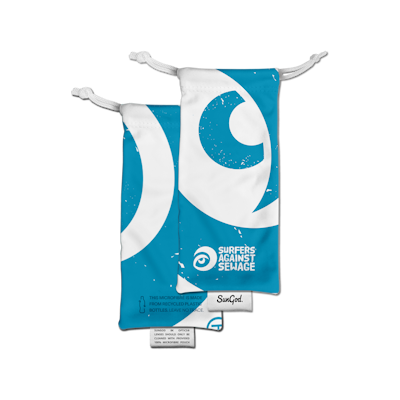 100% Recycled Microfibre Pouch