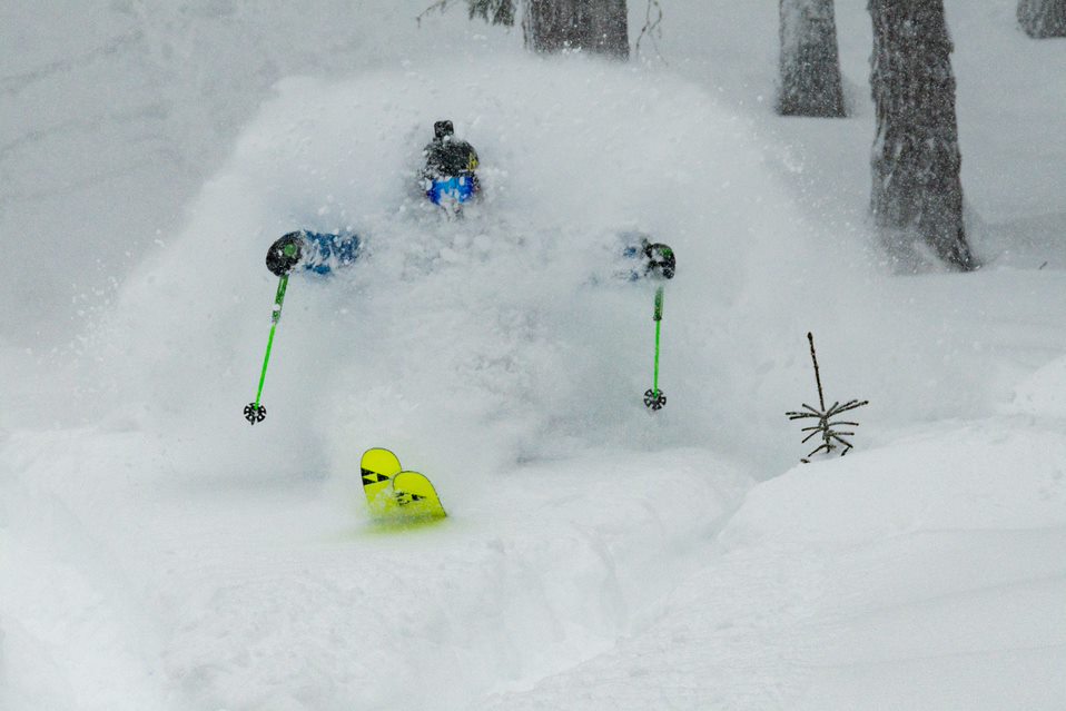 Ski touring is a great way to access the best powder!
