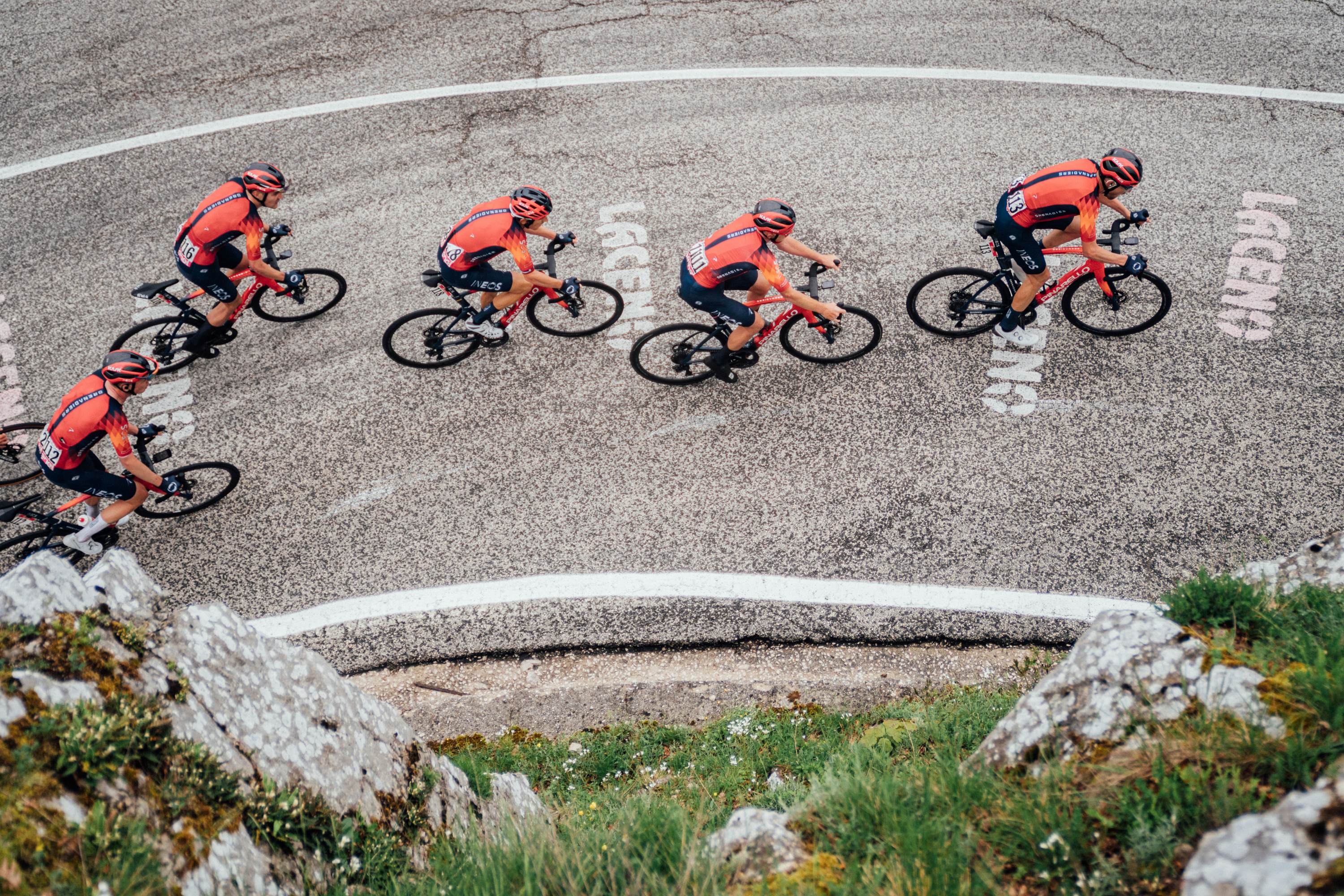 SunGod cycling glasses worn by INEOS Grenadiers