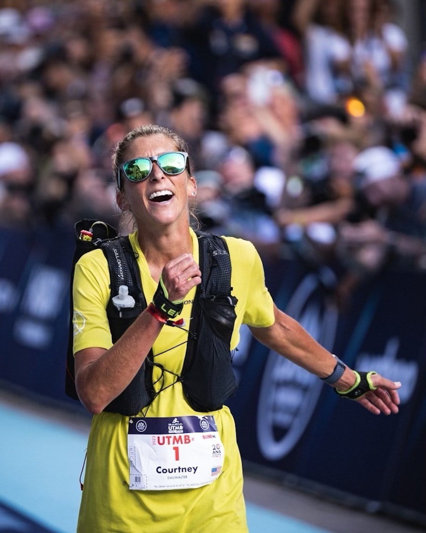 Courtney Dauwalter Makes History at UTMB