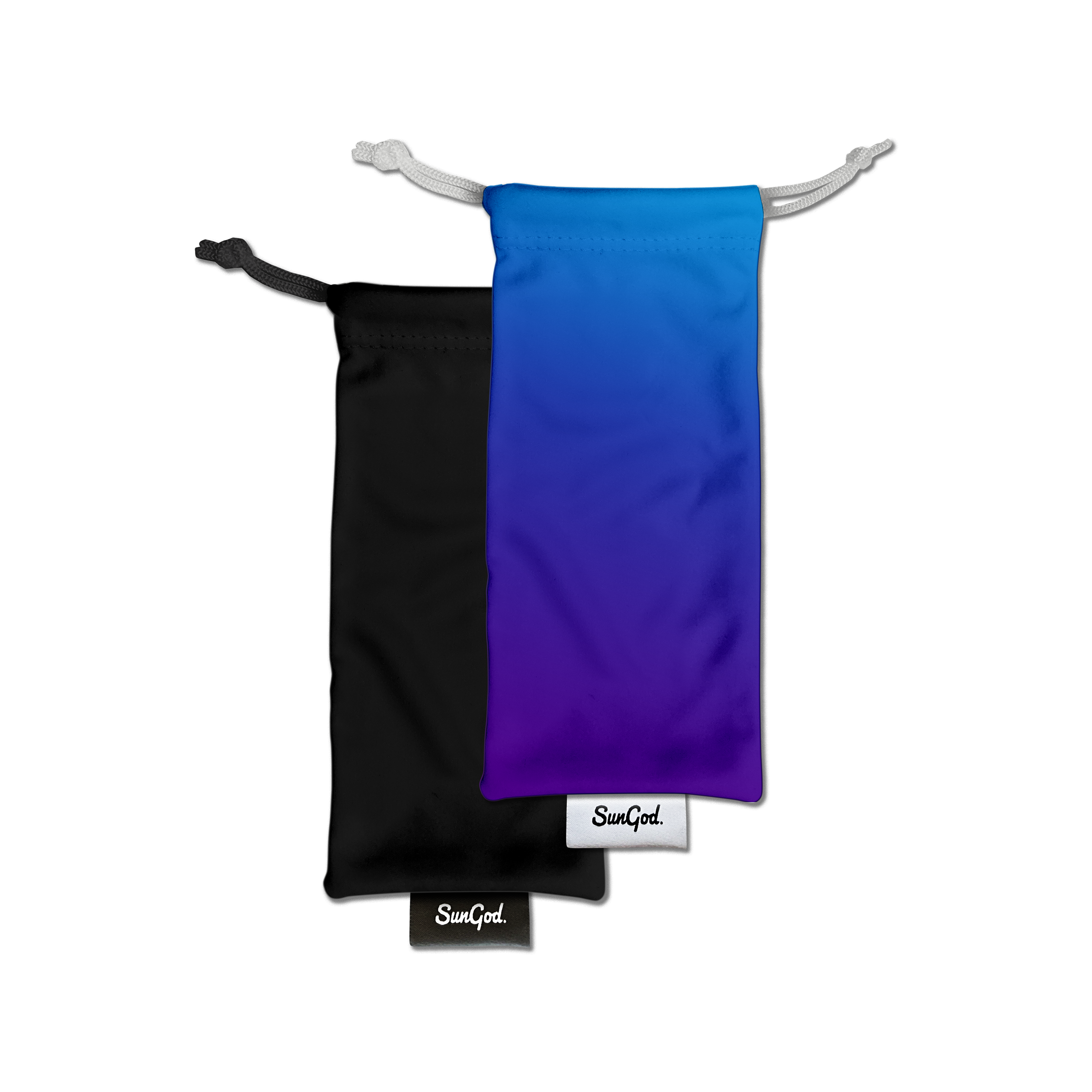 SunGod Black and Gradient Blue Purple Microfibre