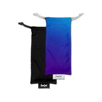 SunGod Black and Gradient Blue Purple Microfibre