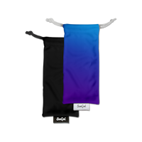 SunGod Black and Gradient Blue Purple Microfibre