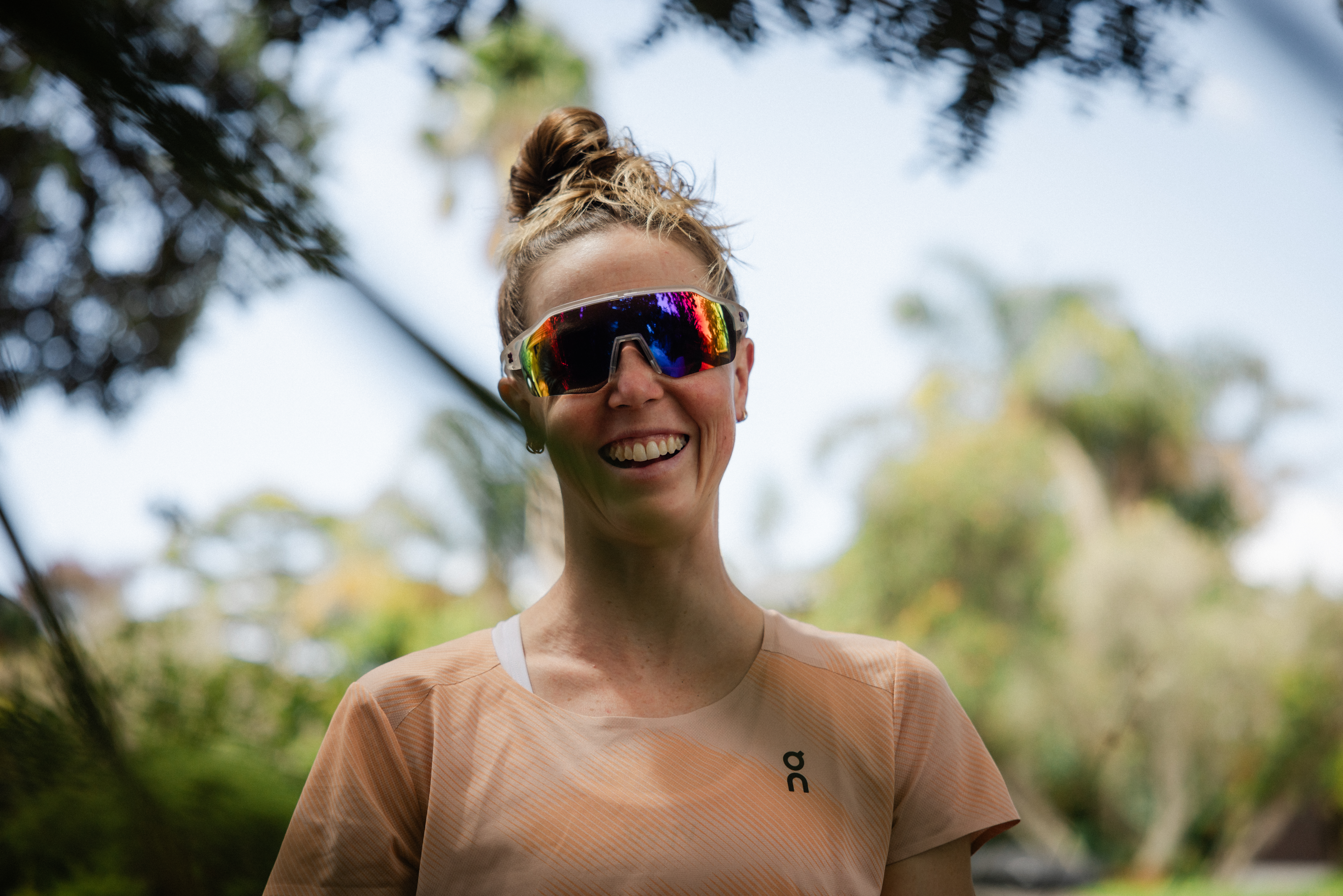 World Ironman Champion Chelsea Sodaro in SunGod sunglasses