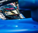 Williams F1 driver in cockpit