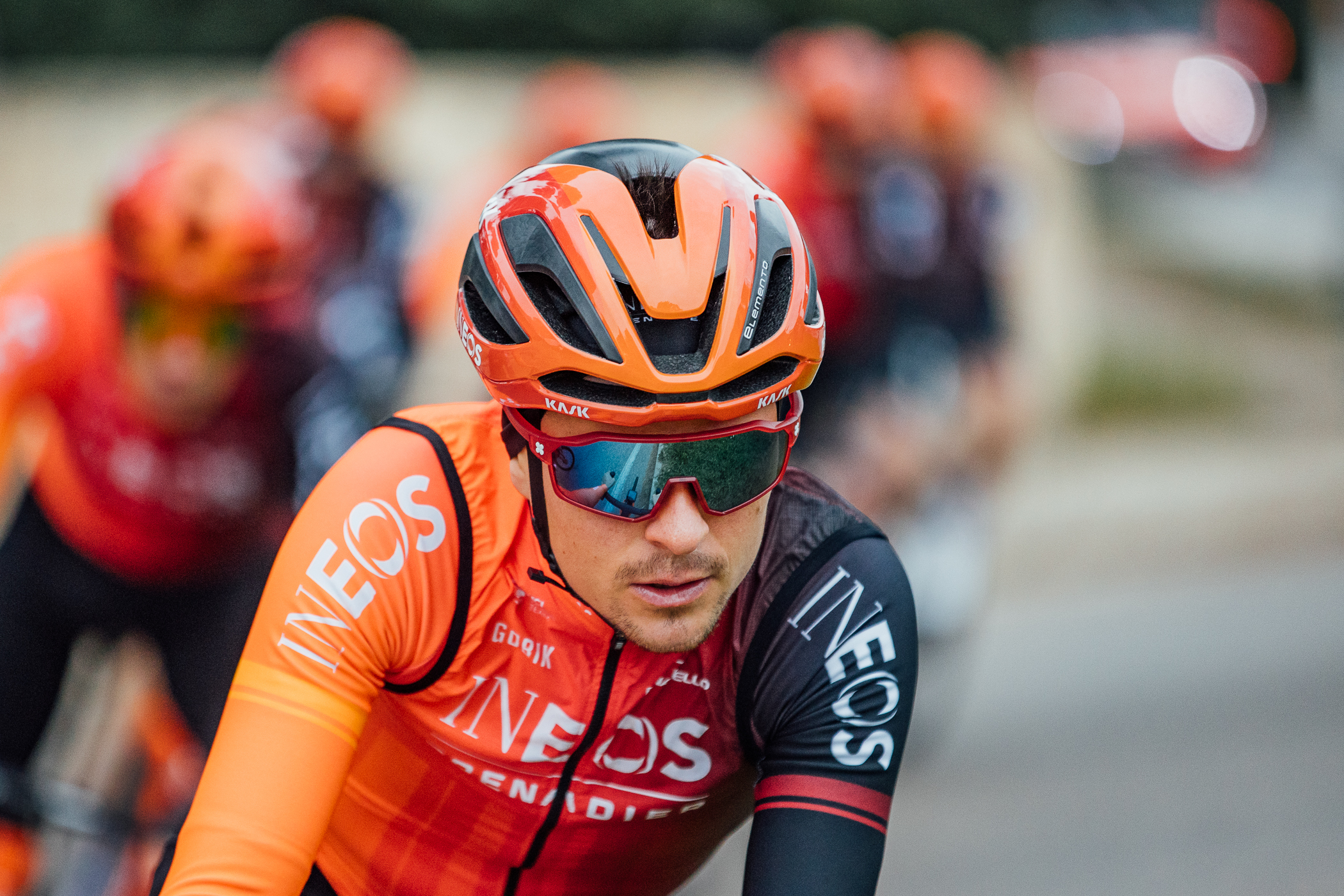 INEOS Grenadiers ride in SunGod cycling sunglasses