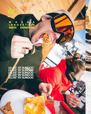 WHERE INNOVATION MEETS EXPRESSION. ⁠
⁠
Part 3. Having fun meant hitting rails, devouring crêpes and sending it lap after lap. We did all of those things.⁠
⁠
Shop the Ullrs™ collection to reignite your creativity on the mountain. Link in bio.⁠
⁠
#seebetter