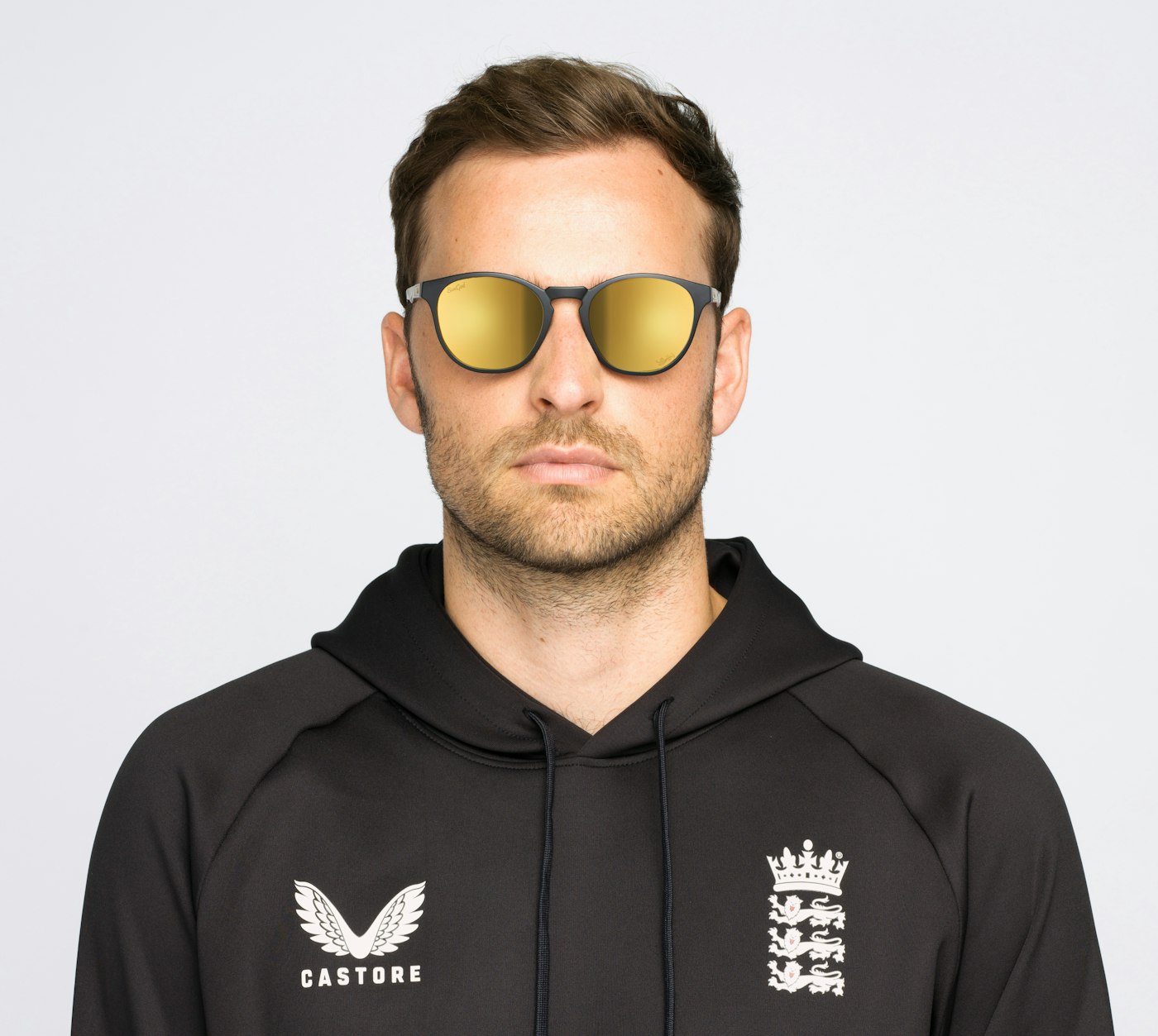 Male model wearing Miras ECB Sunglasses