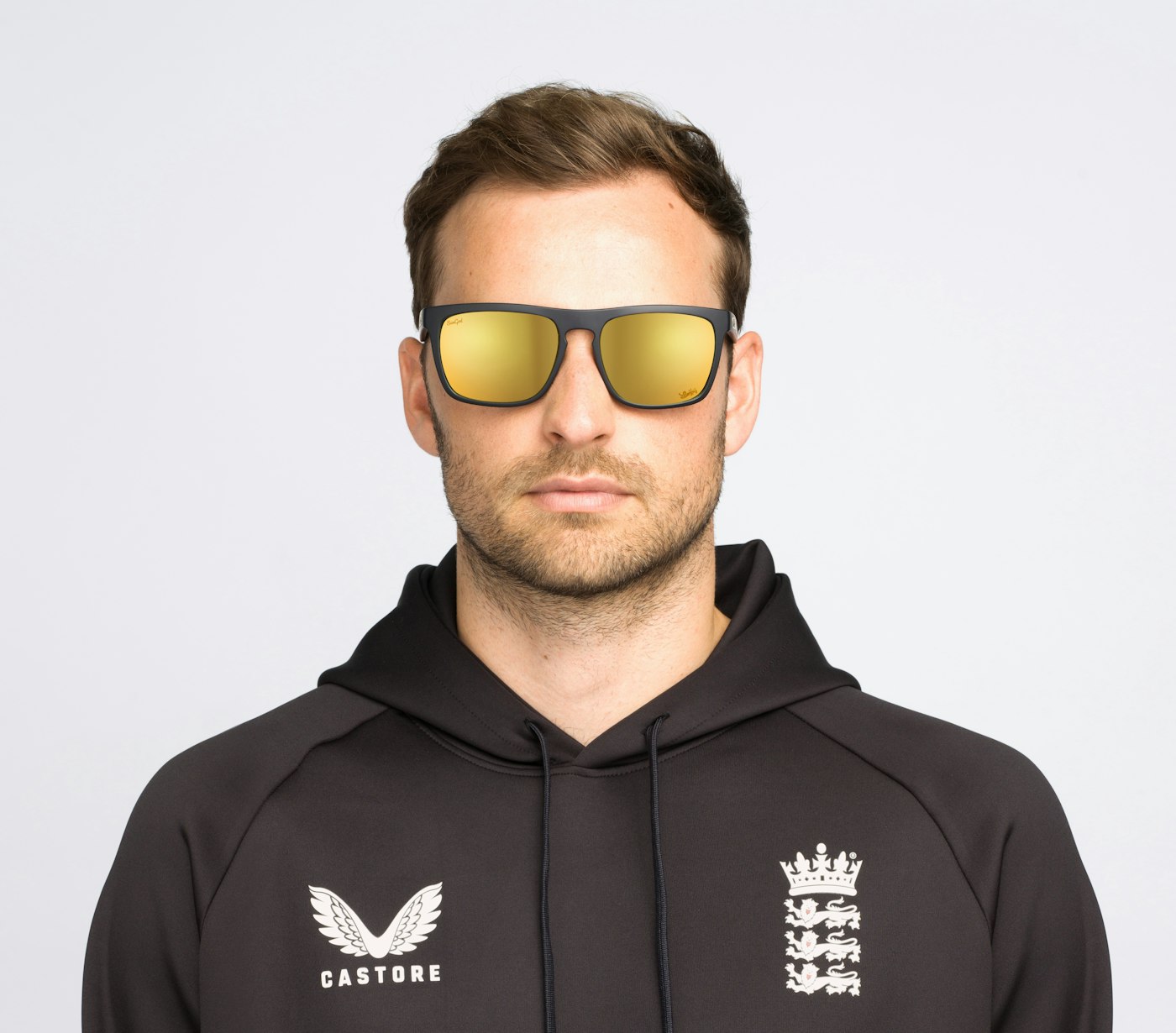 Male model wearing Renegades ECB Sunglasses