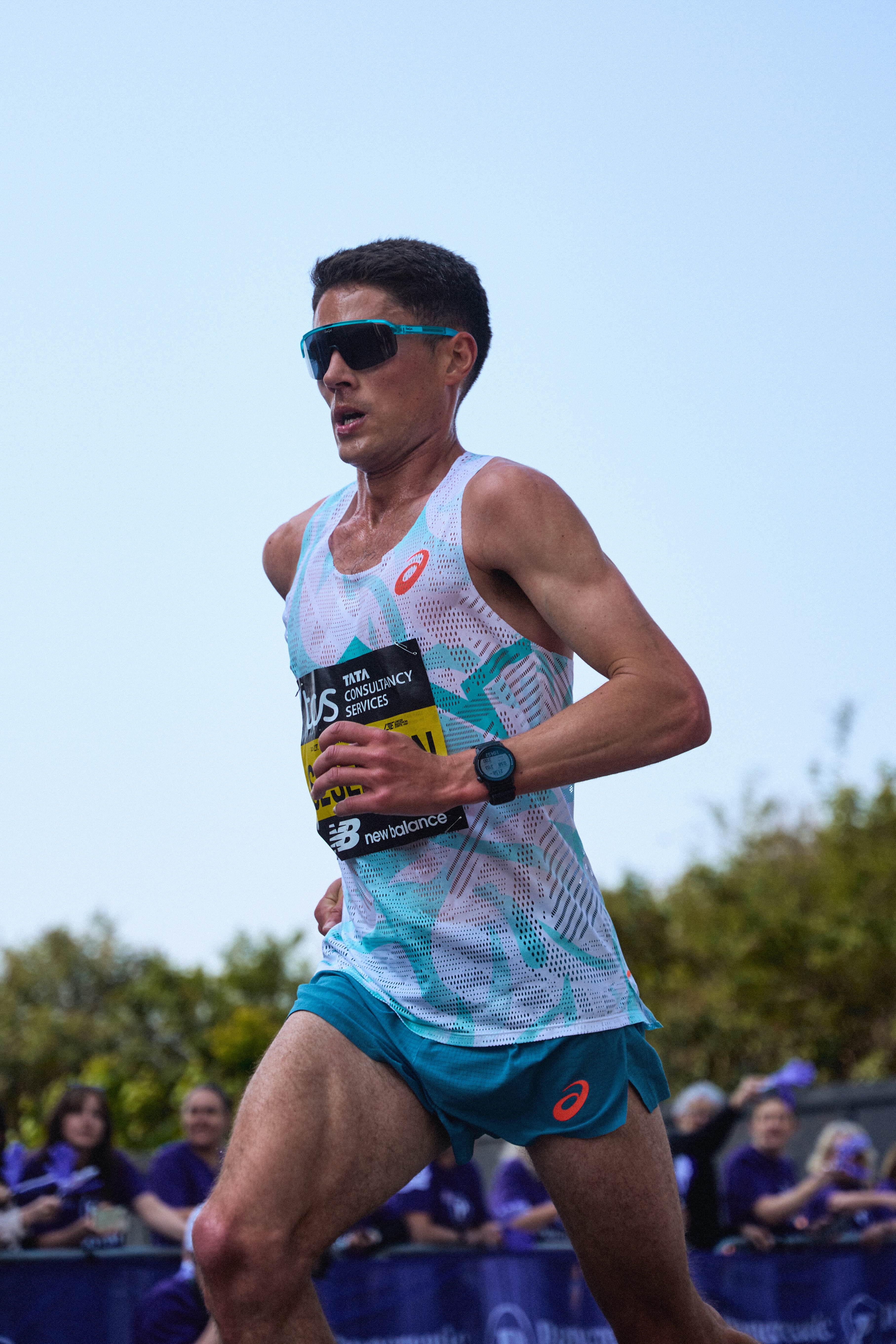 Phil Sesemann at London Marathon