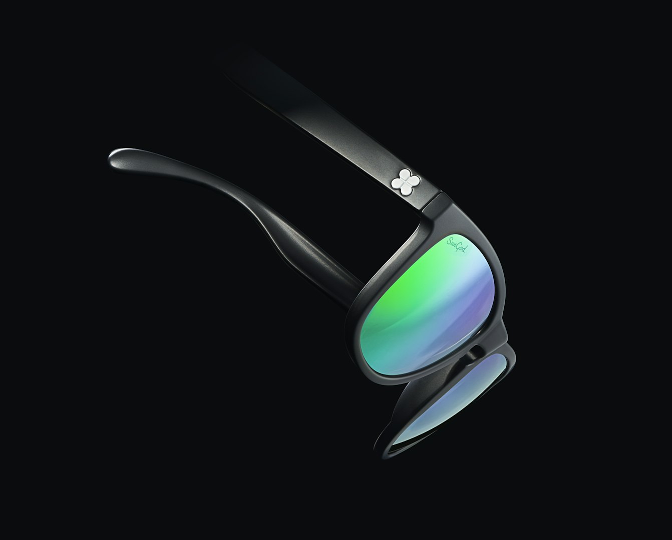 Green Lens Sunglasses | SunGod. See Better.