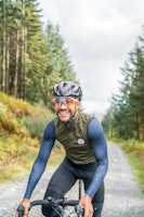 Man cycling in IRIS Vulcans