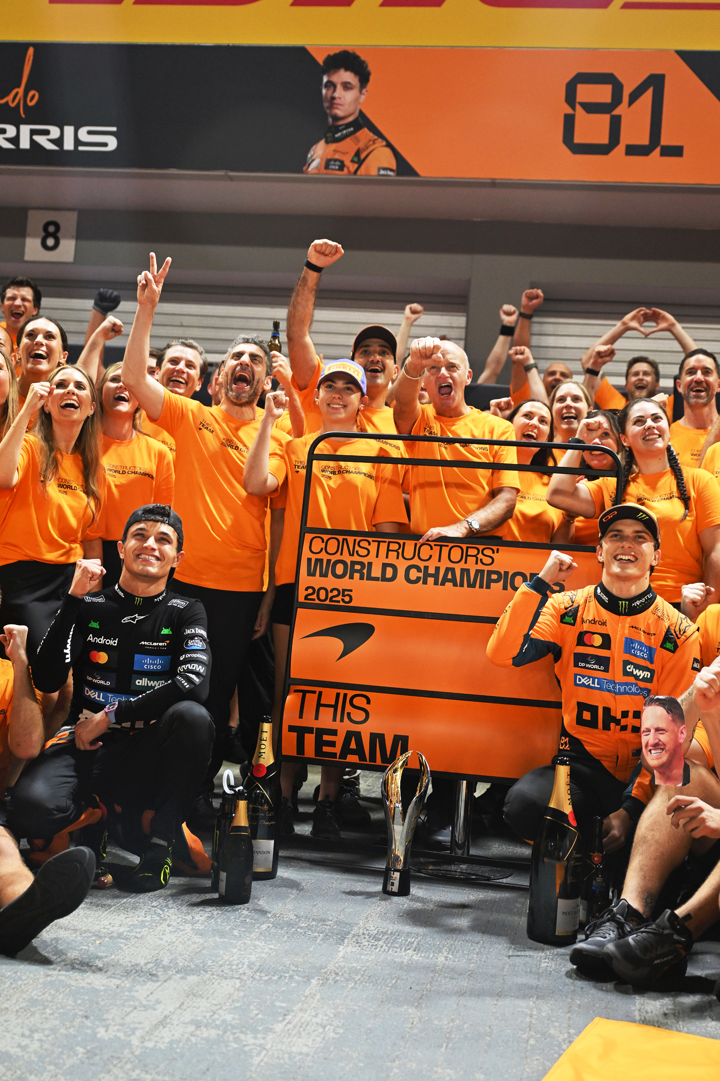 McLaren F1 Team Constructors Champions