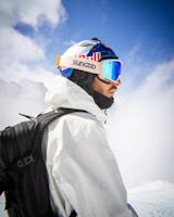SunGod athlete, Maxime Chabloz wearing Ullrs
