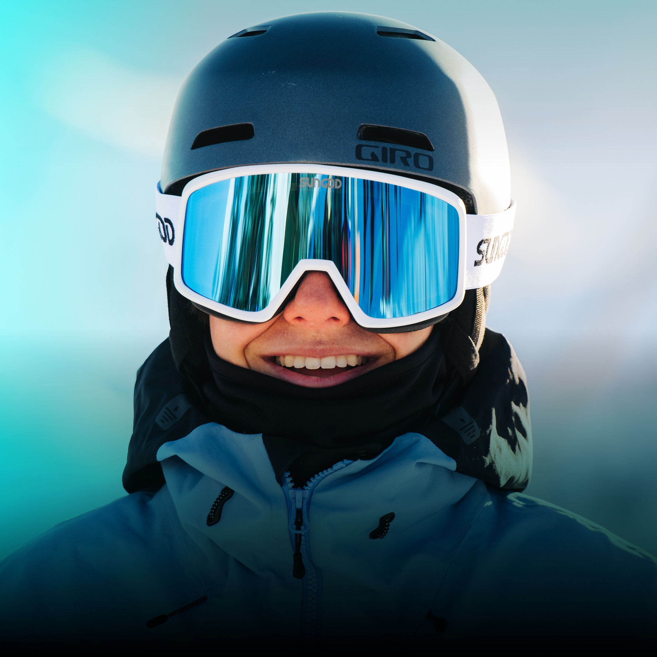 Man wearing SunGod Ullrs