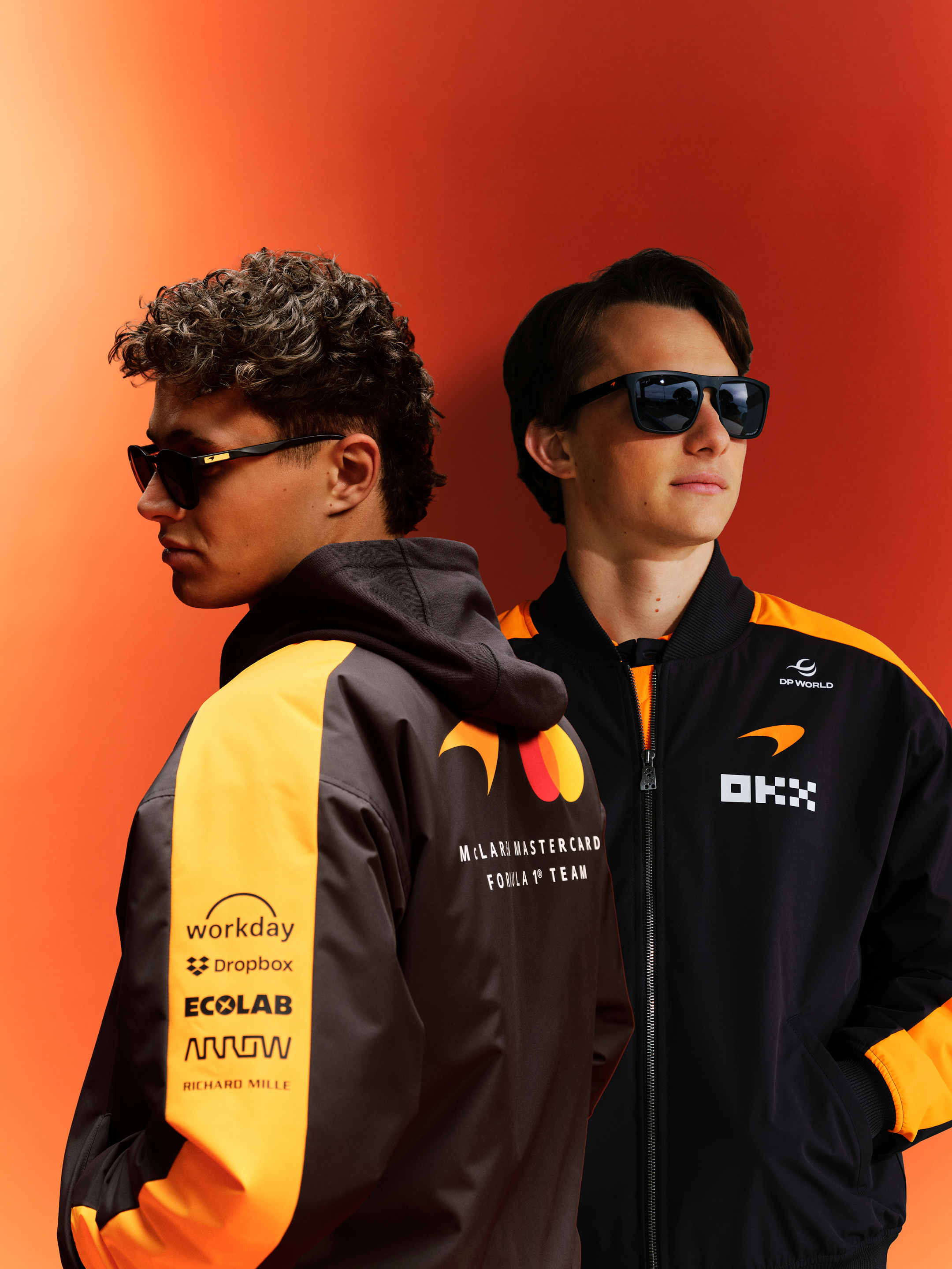 Lando Norris and Oscar Piastri