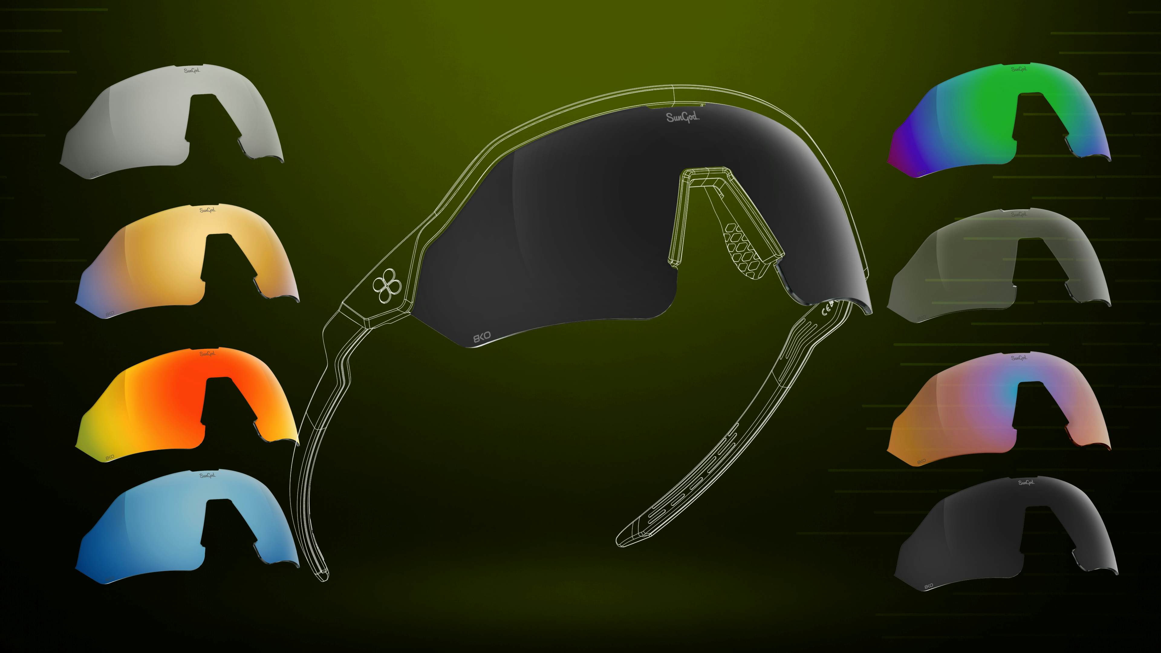 Lens Colours for Performance Sunglasses