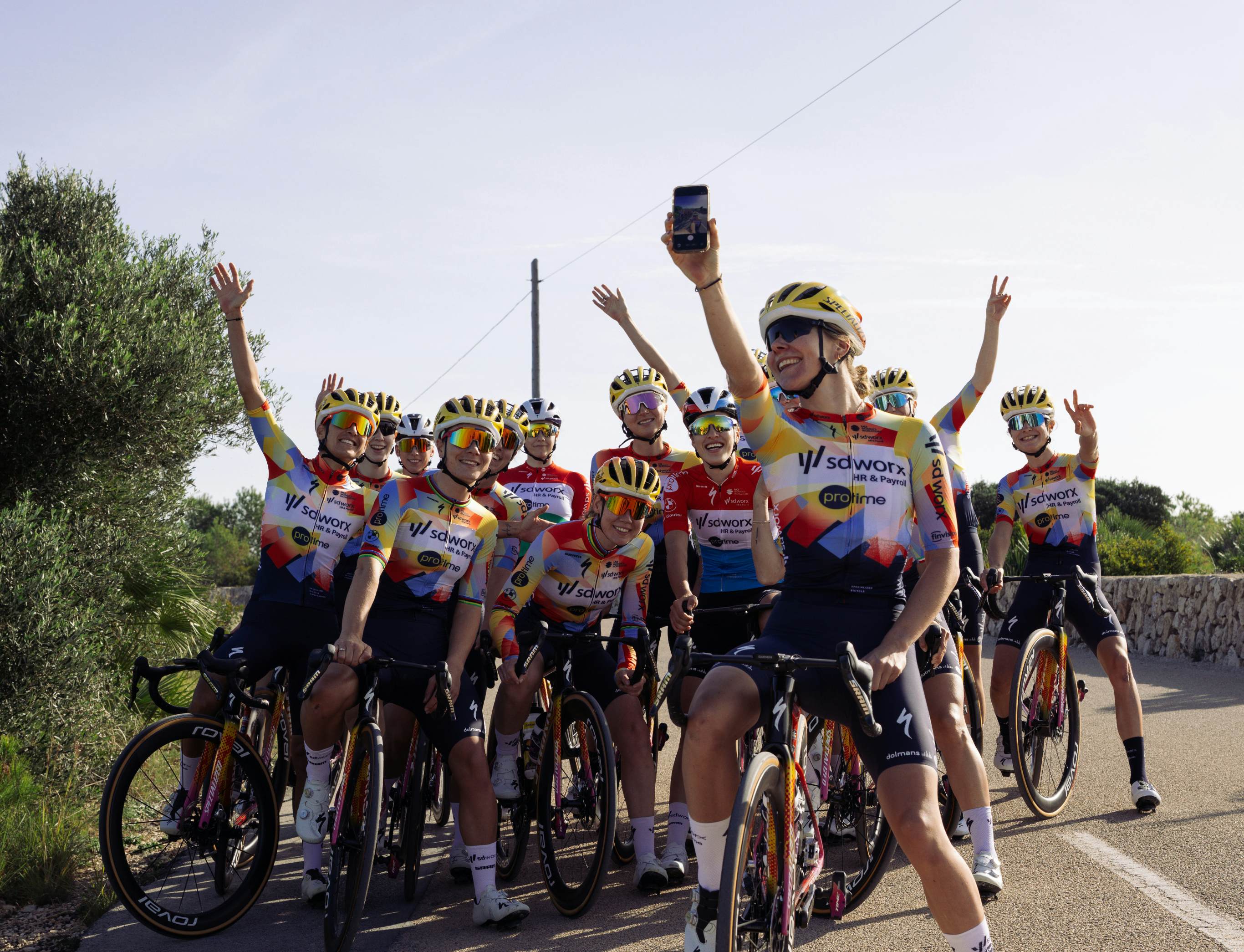 SD Worx Cycling Team in Sungods
