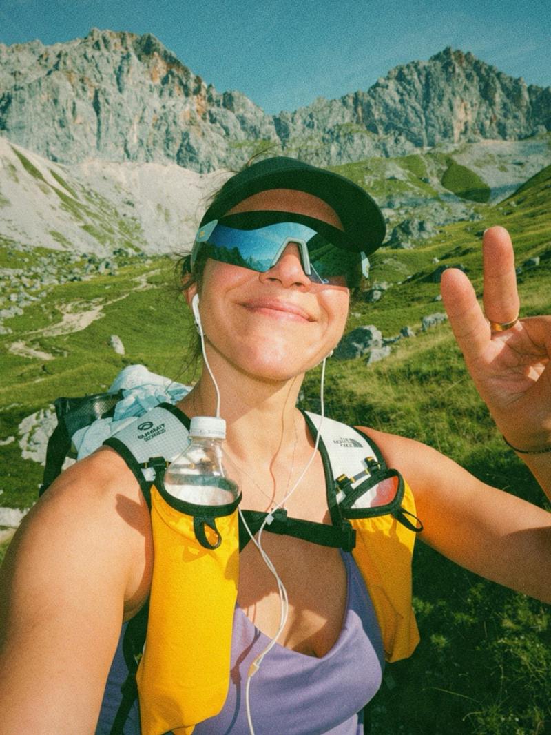 Woman in SunGod Ultras Sunglasses