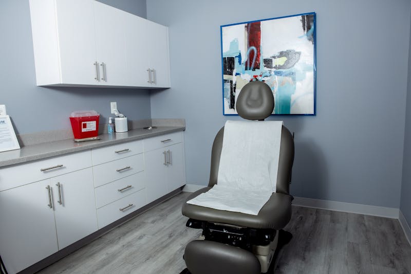 a look at one of the procedure rooms