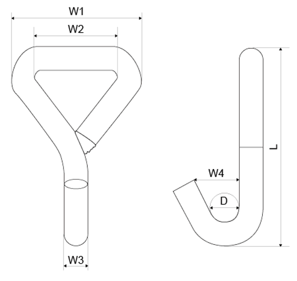 Jフック(シングル)