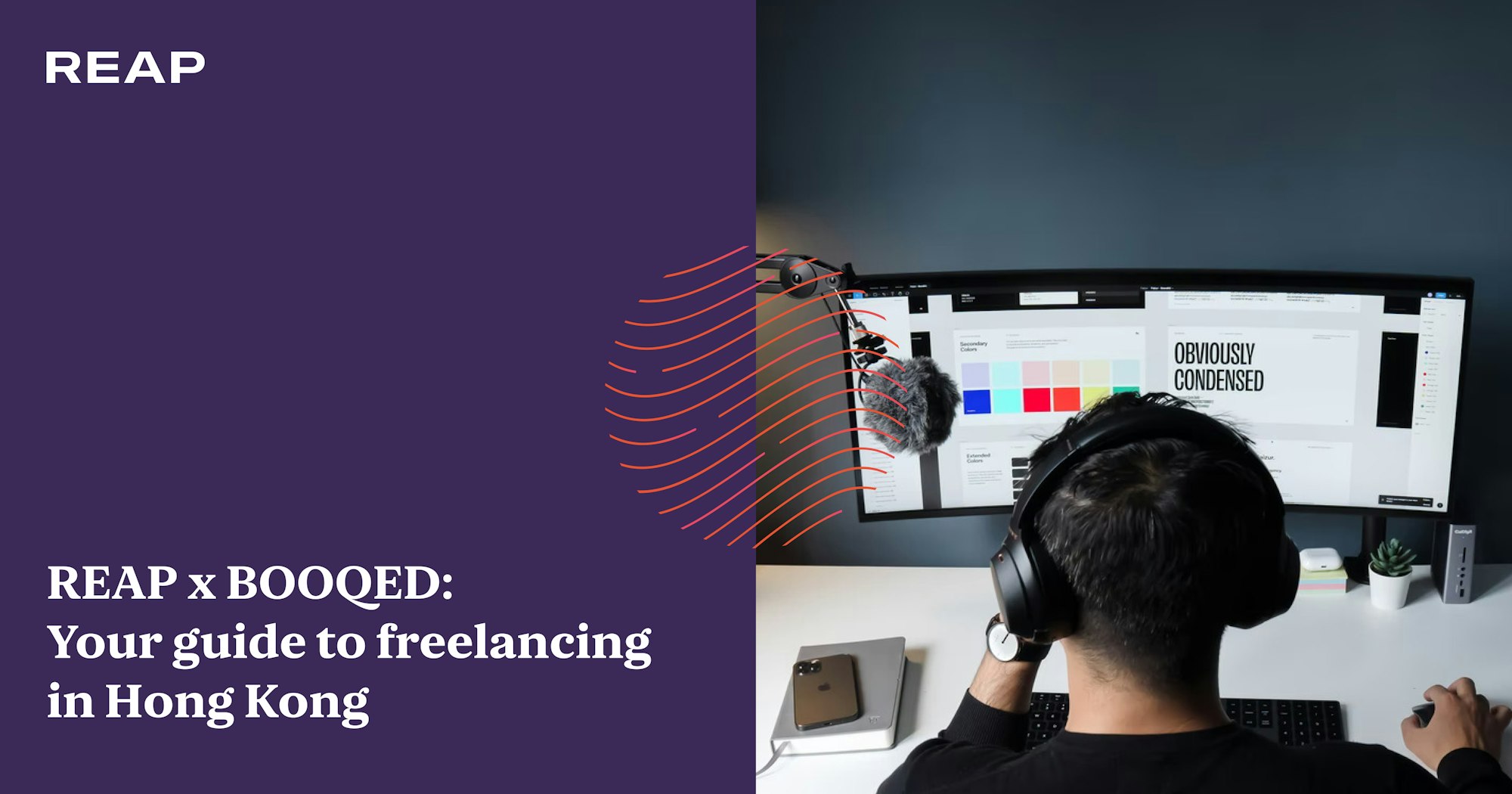 Cover Image for REAP x BOOQED: Your guide to freelancing in Hong Kong