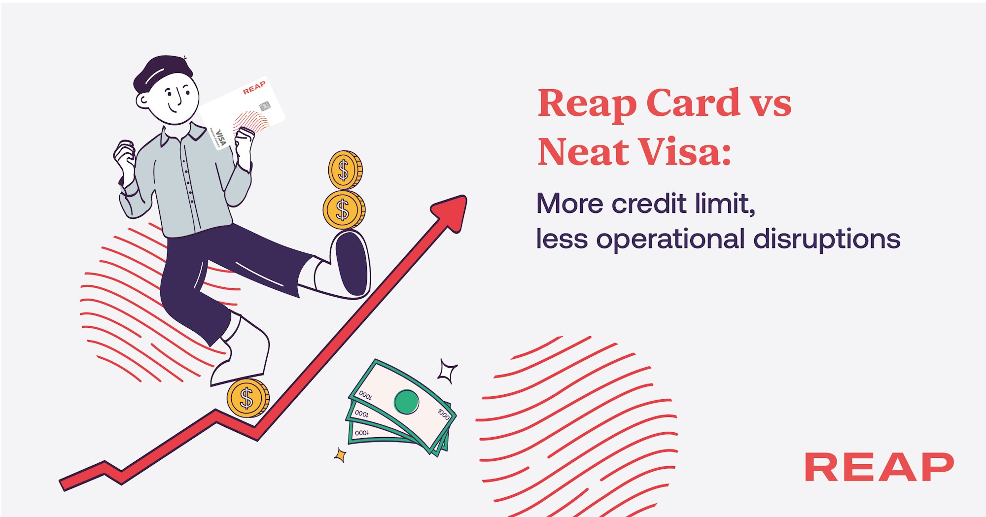 Cover Image for Reap Card vs Neat Visa: More credit limit, Less operational disruptions 