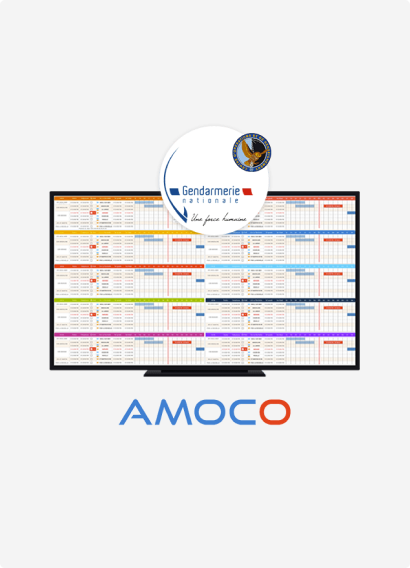 Application Amoco écran web demonstration
