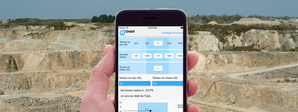Proviacal démonstration de l'application