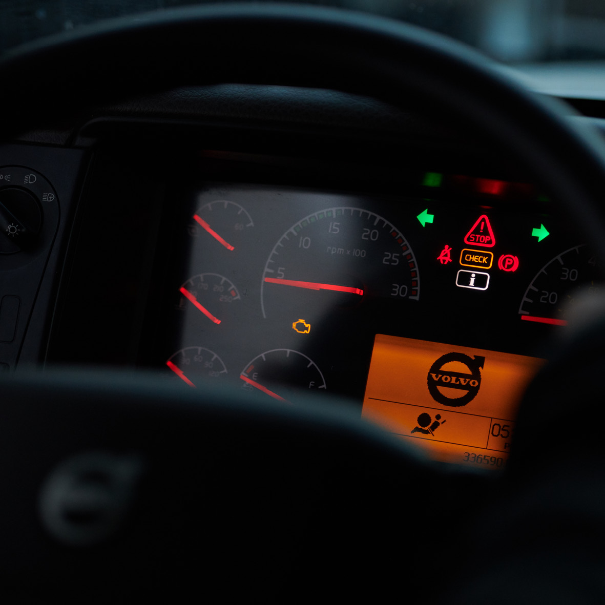 Beachten Sie die Fahrweise