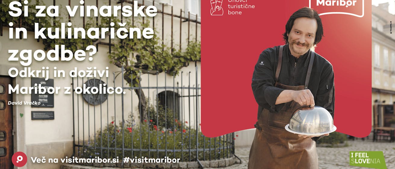 Vinarske in kulinarične zgodbe v Mariboru z Davidom Vračkom