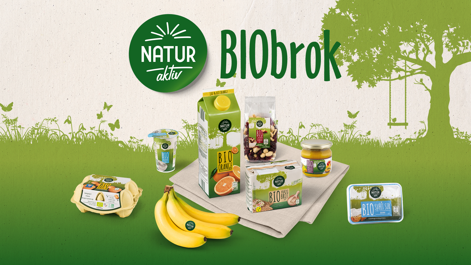 NATUR AKTIV izdelki iz Hofer Slovenija