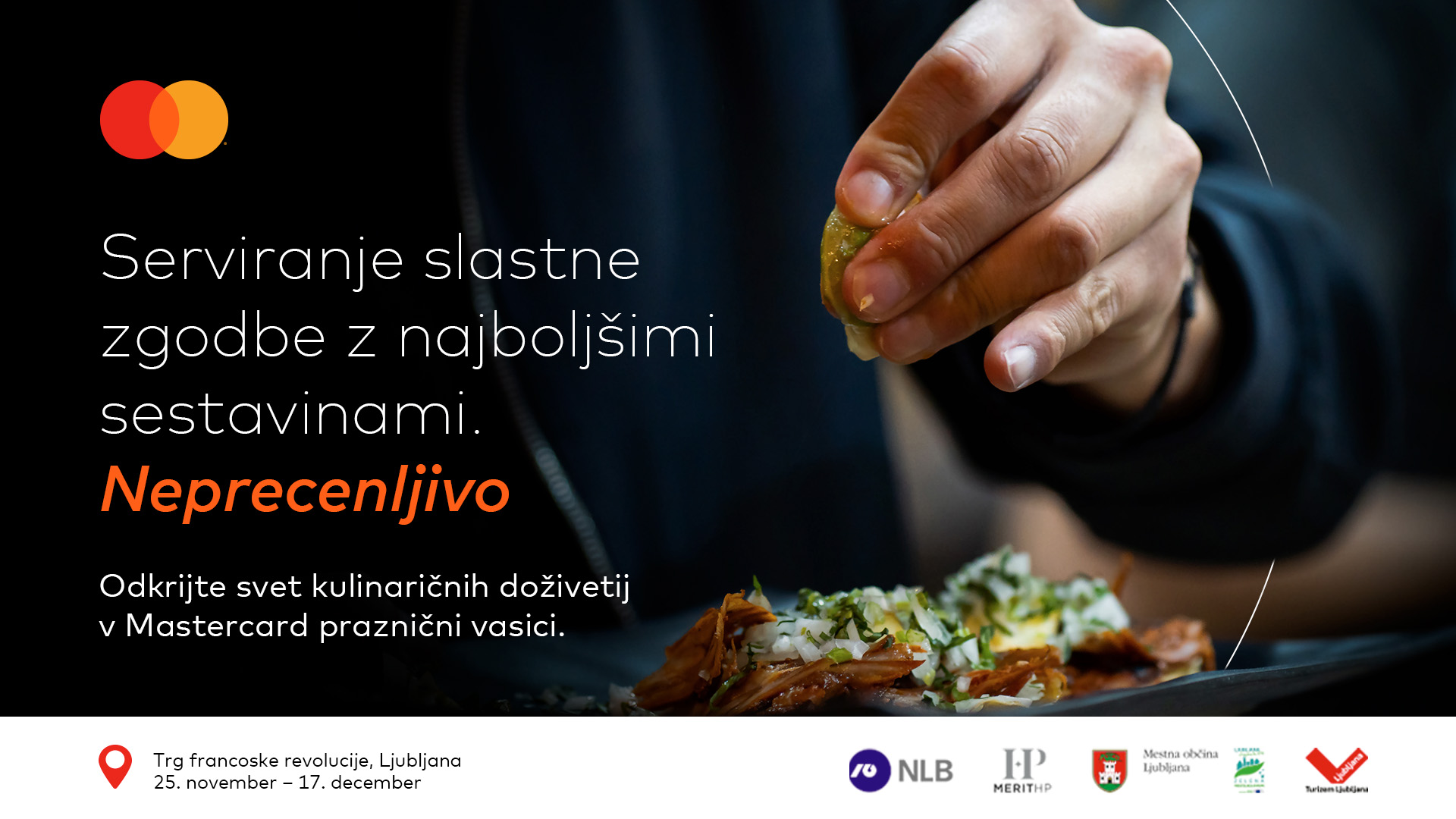 mastercard vip večerja