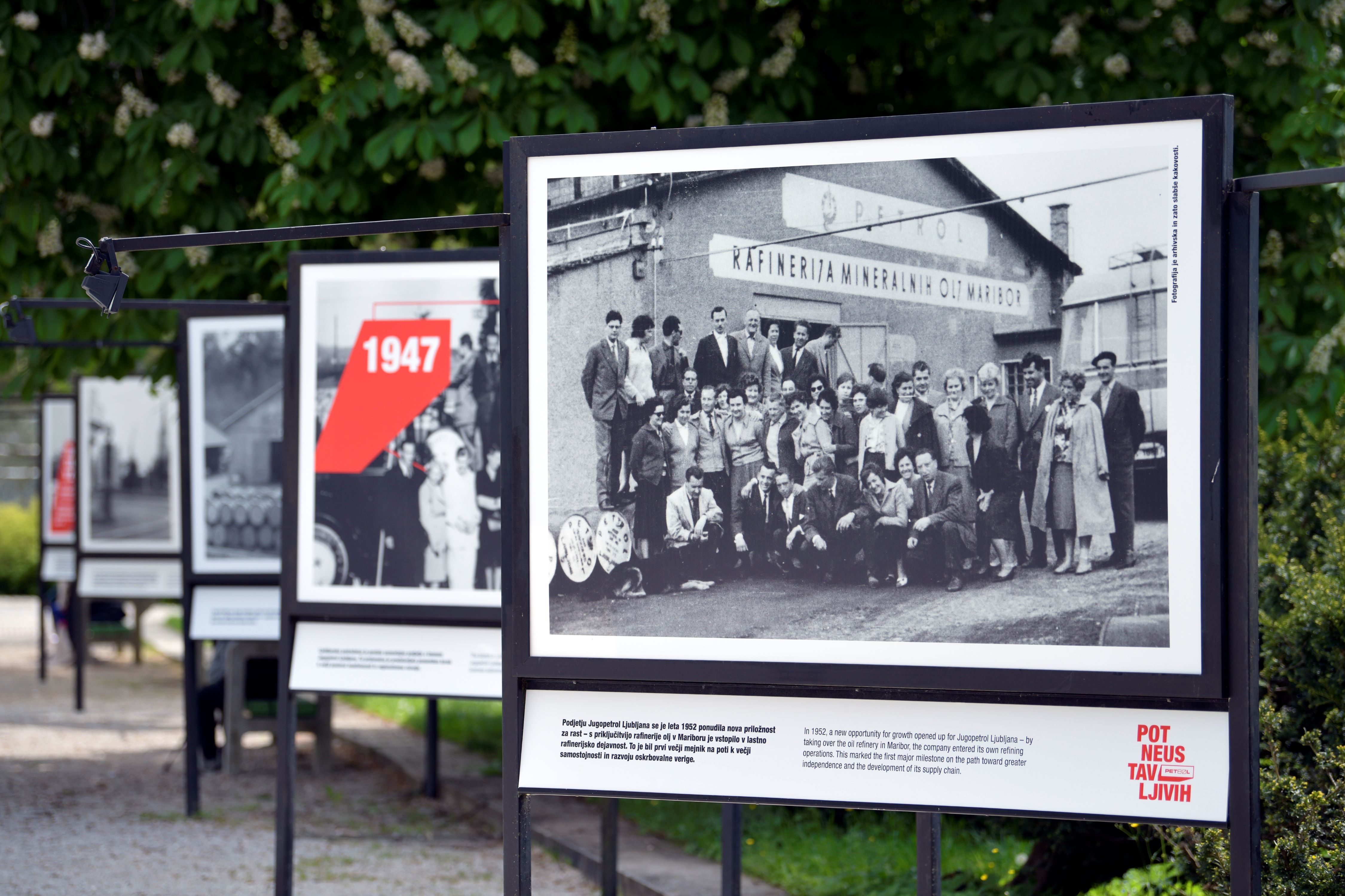 Petrolovih 80 let razstava