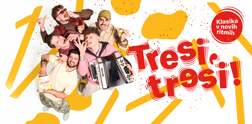 Tresi, tresi z McShaker izdelki in novim komadom